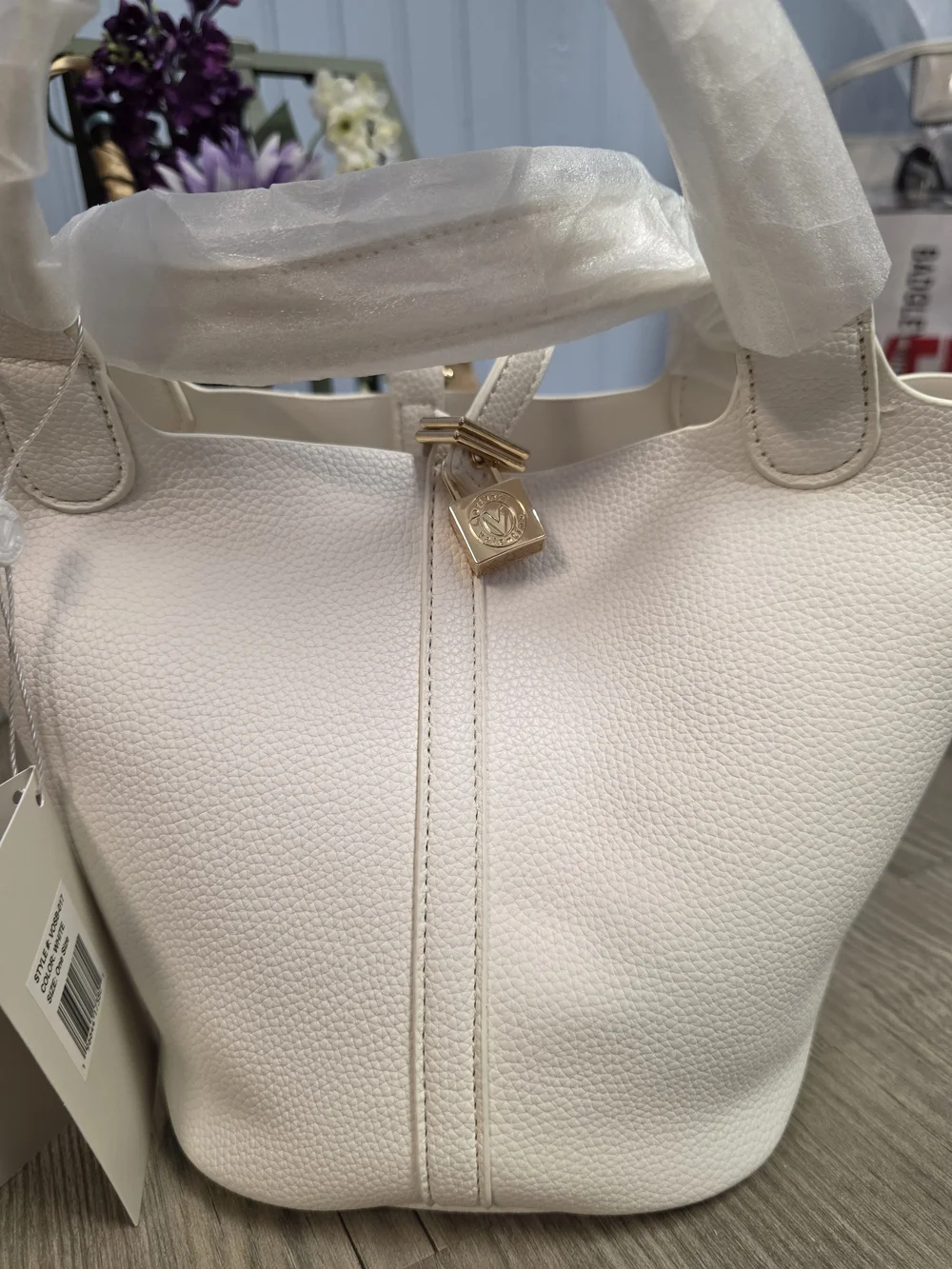 Valentino Orlandi cream crossbody